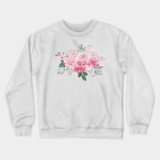 coastal floral tapestry Crewneck Sweatshirt